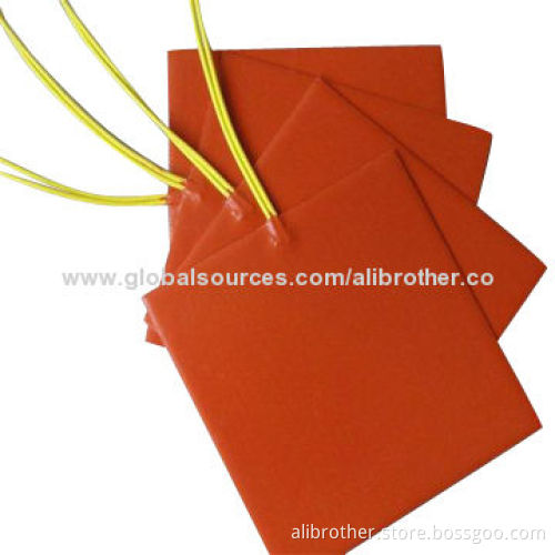 Customized 12V Silicone Heating Pad for 3D Printer